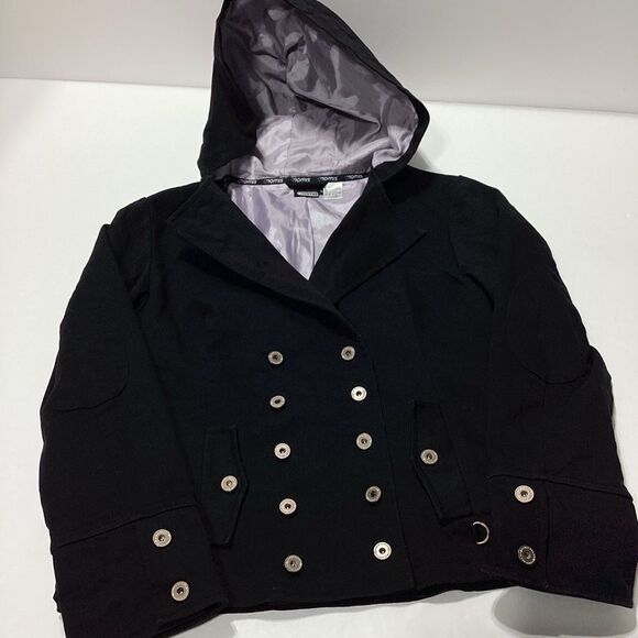 Nomis Crossover Front Jacket With Hood Double Breasted L - Picture 1 of 14
